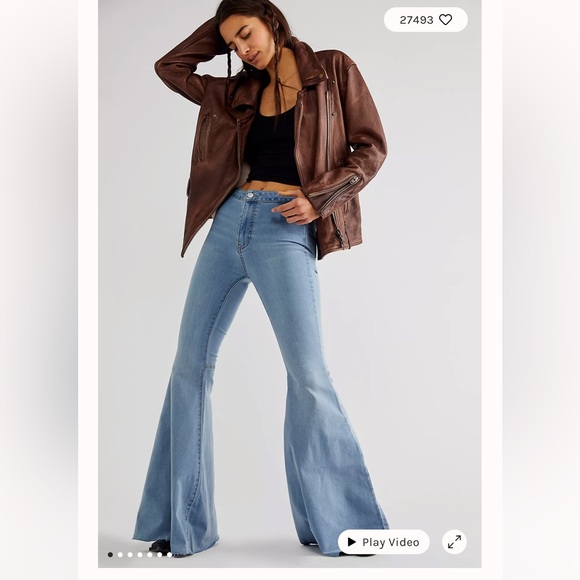 Free people just float flare jeans - Picture 2 of 9